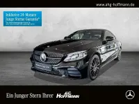 Gebraucht Mercedes C180 AMG 155 PS (114 kW) 2021 Schwarz Coupé