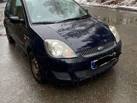 Gebraucht Ford Fiesta 60 PS (44 kW) 2007 Blau Kleinwagen