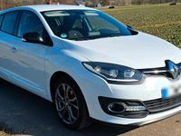 Gebraucht Renault Mégane LIMITED 110 PS (80 kW) 2015 Weiß Limousine