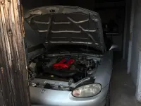 Gebraucht Mazda MX5 110 PS (80 kW) 1998 Silber Cabrio