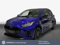 Neu Mazda 2 Homura-Line 116 PS (85 kW) 2025 Blau Limousine