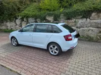 Gebraucht Skoda Rapid Clever 110 PS (80 kW) 2019 Weiß Kleinwagen