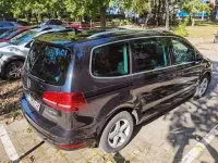 Gebraucht VW Sharan Highline 150 PS (110 kW) 2016 Schwarz Van / Kleinbus