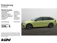 Gebraucht Skoda Octavia RS 200 PS (147 kW) 2024 Pistachio grün Kombi