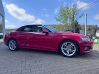 Gebraucht Audi A5 Cabriolet Design 252 PS (185 kW) 2017 Rot Cabrio