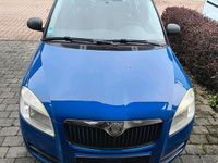 Gebraucht Skoda Fabia 2010 Blau Kleinwagen