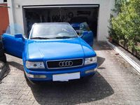 Second-hand Audi 80 125 CP (91 kW) 1998 Albastru Cabrio