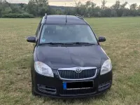 Gebraucht Skoda Roomster Style 105 PS (77 kW) 2008 Schwarz Van / Kleinbus