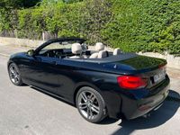 gebraucht BMW 230 i Steptronic Cabrio M Sport Leder beige