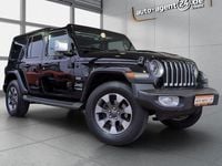 Gebraucht Jeep Wrangler Sahara 272 PS (200 kW) 2022 Black clear coat SUV