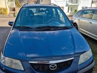 Gebraucht Mazda Premacy 100 PS (73 kW) 2001 Blau Van / Kleinbus