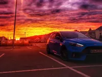 Usata Ford Focus RS 349 CV (256 kW) 2017 Blu Berlina