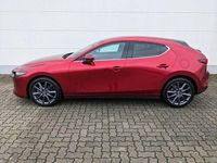 Neu Mazda 3 Exclusive 140 PS (102 kW) 2025 Soul red crystal metallic Limousine