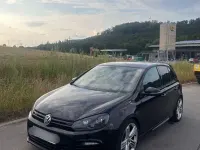 Gebraucht VW Golf VI R 271 PS (199 kW) 2010 Schwarz Kleinwagen