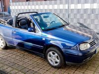 Gebraucht VW Golf Cabriolet 116 PS (85 kW) 2001 Blau Cabrio