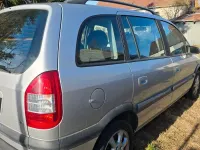 Gebraucht Opel Zafira Edition 125 PS (91 kW) 2003 Silber Van / Kleinbus