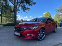 Gebraucht Mazda 6 Nakama Intense 175 PS (128 kW) 2017 Rot Kombi