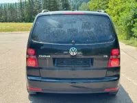 Gebraucht VW Touran Conceptline 140 PS (102 kW) 2009 Schwarz Van / Kleinbus