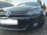 Gebraucht VW Golf VI Highline 122 PS (89 kW) 2008 Schwarz Kleinwagen