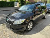 Gebraucht Skoda Roomster Plus Edition 105 PS (77 kW) 2011 Schwarz Van / Kleinbus