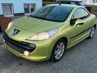 Gebraucht Peugeot 207 CC 120 PS (88 kW) 2007 Grün Cabrio
