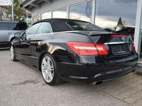 Gebraucht Mercedes E200 AMG 209 PS (153 kW) 2011 Obsidianschwarz Cabrio