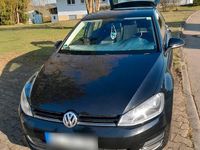 Gebraucht VW Golf VII 2016 Schwarz Kleinwagen