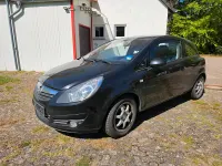 Gebraucht Opel Corsa 90 PS (66 kW) 2008 Schwarz Kleinwagen