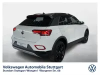 Gebraucht VW T-Roc Style 150 PS (110 kW) 2022 Pure white/deep black perleffe SUV