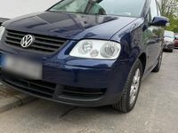 Gebraucht VW Touran Goal 105 PS (77 kW) 2006 Blau Van / Kleinbus
