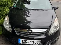Gebraucht Opel Corsa 80 PS (58 kW) 2008 Schwarz Kleinwagen