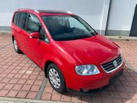 Gebraucht VW Touran Highline 116 PS (85 kW) 2004 Rot Van / Kleinbus
