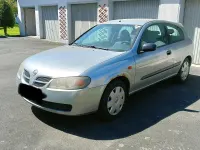 Gebraucht Nissan Almera 2002 Silber Kleinwagen