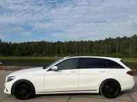 Gebraucht Mercedes C180 AMG 116 PS (85 kW) 2015 Weiß Kombi