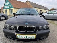 Gebraucht BMW 316 Compact Advantage 116 PS (85 kW) 2003 Schwarz Kleinwagen