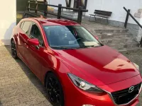 Gebraucht Mazda 3 150 PS (110 kW) 2013 Rot Kleinwagen