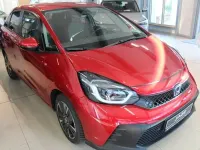 Gebraucht Honda Jazz Advance 122 PS (89 kW) 2024 Premium crystal red metallic (metallic) Kleinwagen