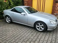 Gebraucht Mercedes SLK230 197 PS (144 kW) 2000 Silber Cabrio