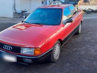 Second-hand Audi 80 90 CP (66 kW) 1990 Roșu Berlinǎ