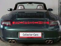 gebraucht Porsche 997 4 S Cabriolet Sonderfarbe Metallic Grün!
