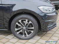 Gebraucht VW Touran Comfortline 150 PS (110 kW) 2020 Schwarz Van / Kleinbus