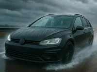 Gebraucht VW Golf VII R 300 PS (220 kW) 2019 Schwarz Kombi