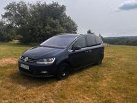 Gebraucht VW Sharan 103 PS (75 kW) 2012 Blau Van / Kleinbus