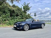 Gebraucht BMW 430 Cabriolet Luxury Line 252 PS (185 kW) 2017 Blau Cabrio
