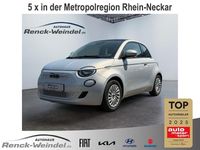 Neu Fiat 500e 69 kW (95 PS) 2025 Himmelblau (hellblau) Cabrio
