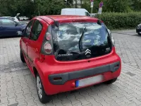 Gebraucht Citroën C1 68 PS (50 kW) 2009 Rot Kleinwagen