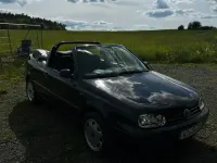 Gebraucht VW Golf 116 PS (85 kW) 2000 Schwarz Cabrio
