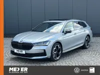Neu Skoda Superb SportLine 204 PS (150 kW) 2026 Aluminiumsilber metallic Kombi