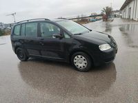 Gebraucht VW Touran 101 PS (74 kW) 2005 Schwarz Van / Kleinbus