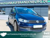 Gebraucht VW Touran Comfortline 150 PS (110 kW) 2016 Blau Van / Kleinbus